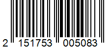 Barcode 2151753005083