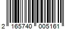 Barcode 2165740005161