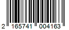 Barcode 2165741004163