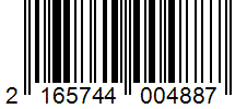 Barcode 2165744004887