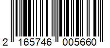Barcode 2165746005660