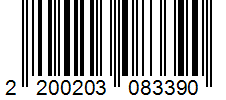 Barcode 2200203083390