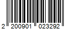 Barcode 2200901023292