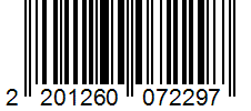 Barcode 2201260072297