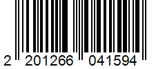 Barcode 2201266041594