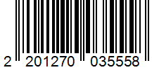 Barcode 2201270035558