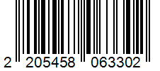 Barcode 2205458063302