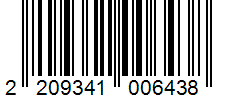 Barcode 2209341006438