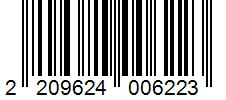 Barcode 2209624006223