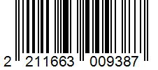 Barcode 2211663009387