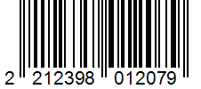 Barcode 2212398012079