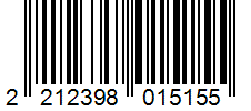 Barcode 2212398015155