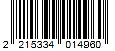 Barcode 2215334014960