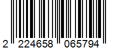 Barcode 2224658065794