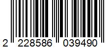 Barcode 2228586039490