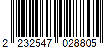 Barcode 2232547028805