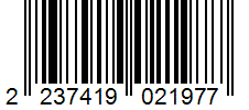 Barcode 2237419021977