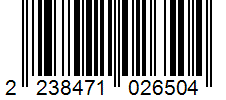 Barcode 2238471026504