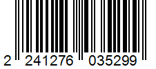 Barcode 2241276035299