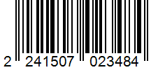 Barcode 2241507023484