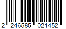 Barcode 2246585021452