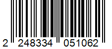 Barcode 2248334051062