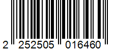 Barcode 2252505016460
