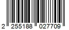 Barcode 2255188027709