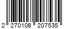 Barcode 2270108207535