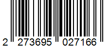 Barcode 2273695027166