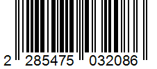 Barcode 2285475032086