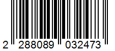 Barcode 2288089032473