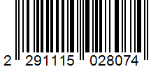 Barcode 2291115028074