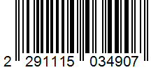 Barcode 2291115034907