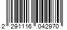Barcode 2291116042970