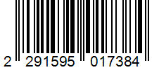 Barcode 2291595017384