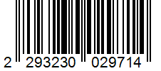 Barcode 2293230029714