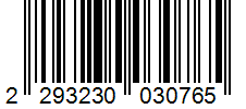 Barcode 2293230030765