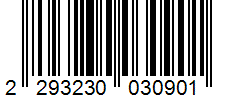 Barcode 2293230030901