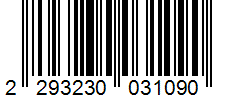 Barcode 2293230031090
