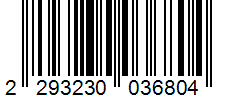 Barcode 2293230036804