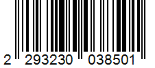 Barcode 2293230038501