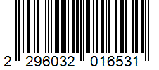 Barcode 2296032016531