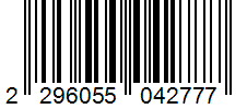 Barcode 2296055042777