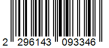 Barcode 2296143093346