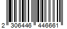 Barcode 2306446446661