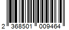 Barcode 2368501009464