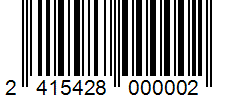 Barcode 2415428000002