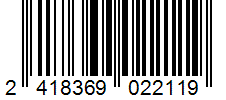 Barcode 2418369022119