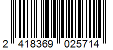 Barcode 2418369025714